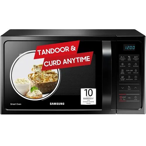 Samsung 28L Convection & Grill Microwave Oven (MC28A5013AK, Black)