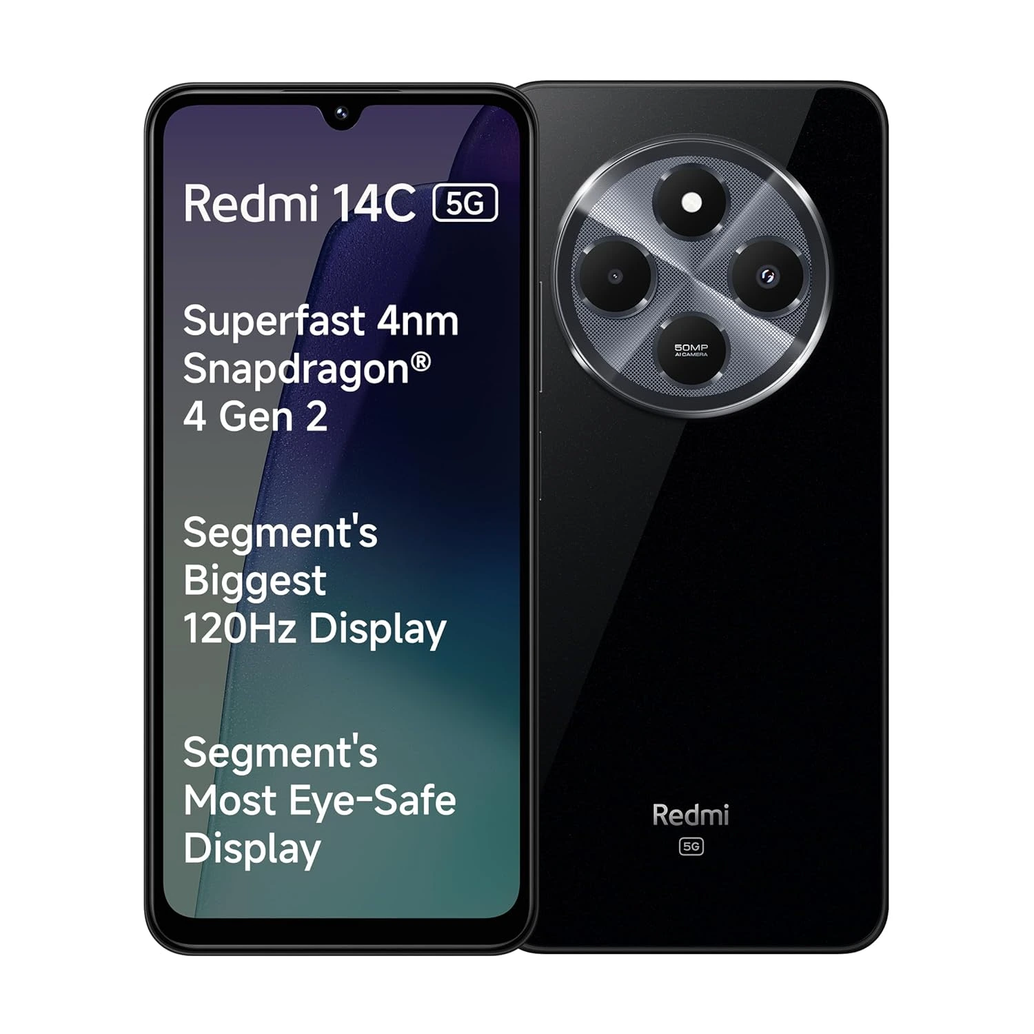 Buy Redmi 14C 5G (Stargaze Black, 4GB RAM, 64GB Storage