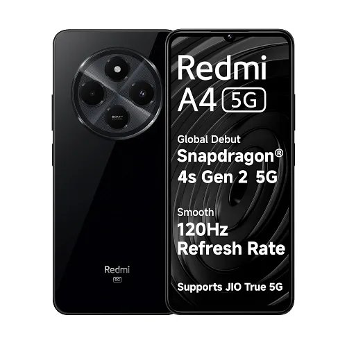 Redmi A4 5G (Starry Black, 64GB Storage, 4GB RAM)