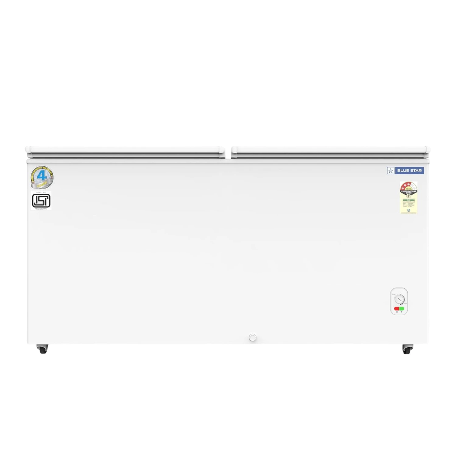 Blue Star Chest Type - Hard Top Freezer, 500 litres, Convertible, White