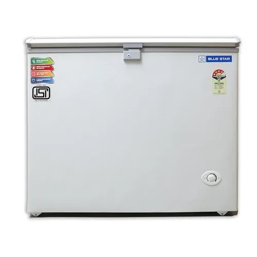 Blue Star CF4-230NEYW Single Door Deep Freezer (200 Liter, White, 4-star)