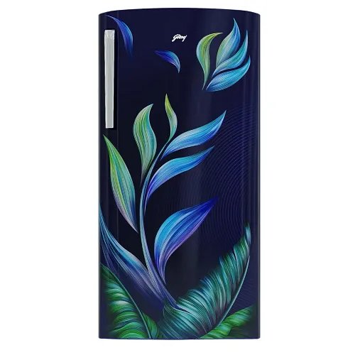 Godrej 180 L 3 Star Direct Cool Turbo Cooling Technology With Upto 24 Days farm Freshness Single Door Refrigerator (RD EMARVEL 207C THF FU BL, Fusion Blue)