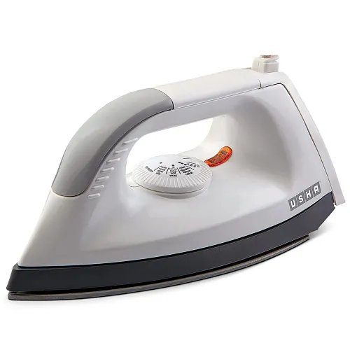 Usha EIectric 1602 1000 W Lightweight Dry Iron with Non-Stick Soleplate