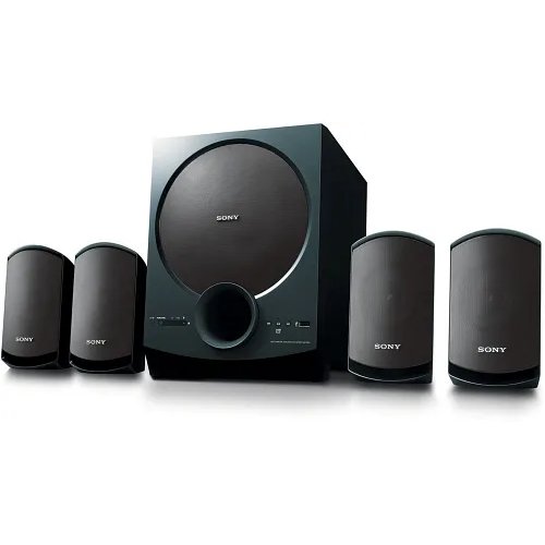 Sony 4.1 D40 Channel Multimedia Speaker System with Bluetooth (Black)