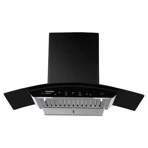 Crompton CHD-IMC90BFA-MBL Chimney, Auto Clean Wall Mounted Midnight Black