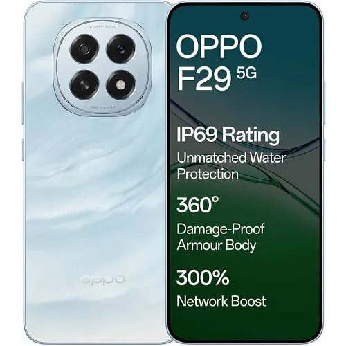 Oppo F29 5G (Glacier Blue, 256 GB) (8 GB RAM)