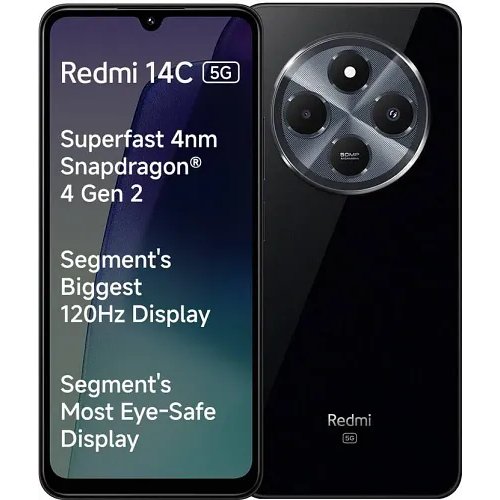 Redmi 14C 5G (Stargaze Black, 128 GB) (4 GB RAM)